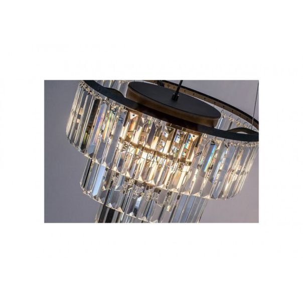 Rabalux Visilica Eloisa E27 3x MAX 25W crna (72265) - RAS002711A00000