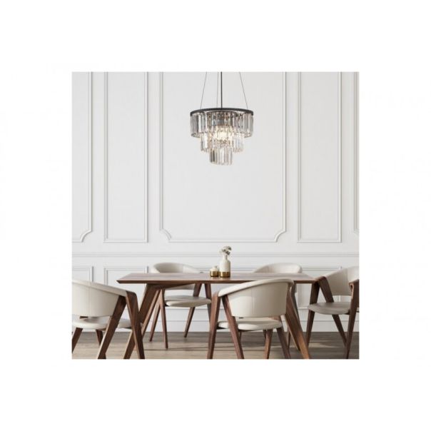 Rabalux Visilica Eloisa E27 3x MAX 25W crna (72265) - RAS002711A00000