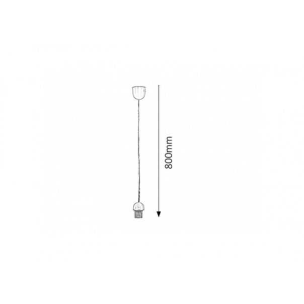 Rabalux Visilica Fix E27 1x MAX 60W providno (1332) - 1332