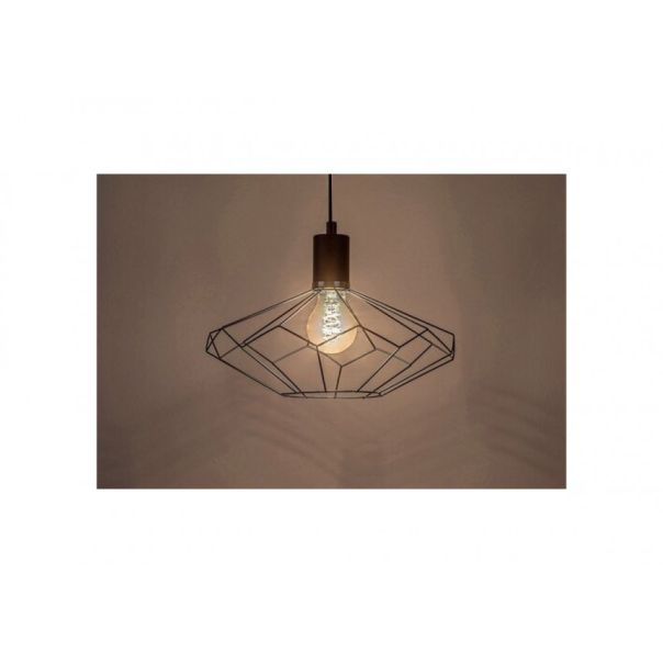 Rabalux Visilica Fran E27 1x MAX 40W mat crno (72241) - RAS002770A00000