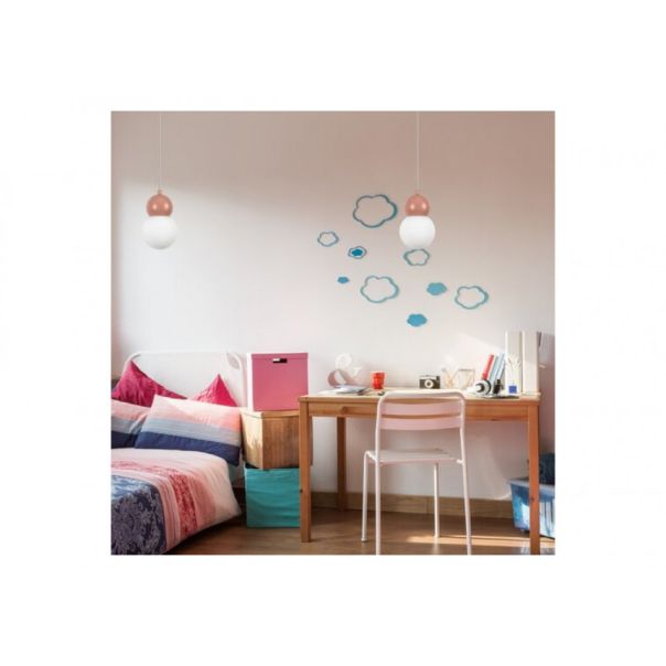 Rabalux Visilica Gellia G9 1x MAX 38W ružičasto (72280) - RAS003202A00000