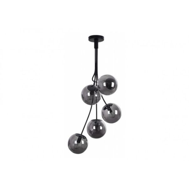 Rabalux Visilica Glory E14 5x MAX 40W mat crno (3508) - 3508