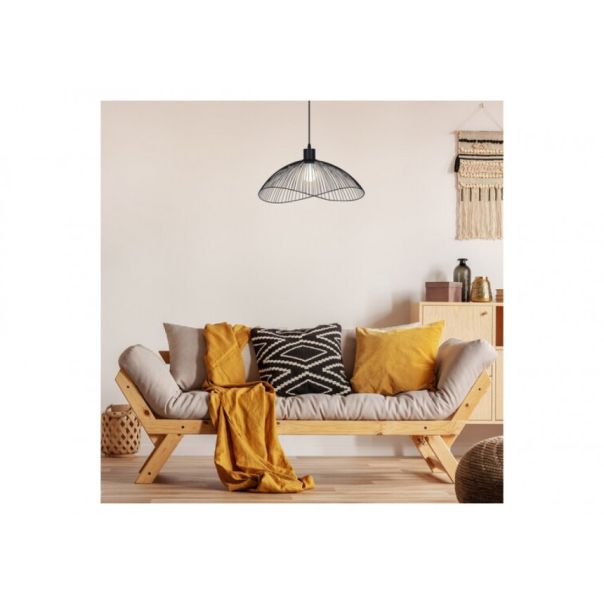 Rabalux Visilica Iduna E27 1x MAX 60W mat crno (4347) - 4347