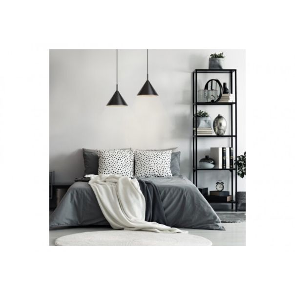 Rabalux Visilica Jarod E27 1x MAX 40W crna (72007) - 72007