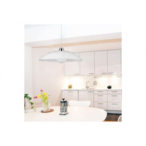 Rabalux Visilica Jolly E27 1x MAX 60W beli sa motivima (1864) - 1864