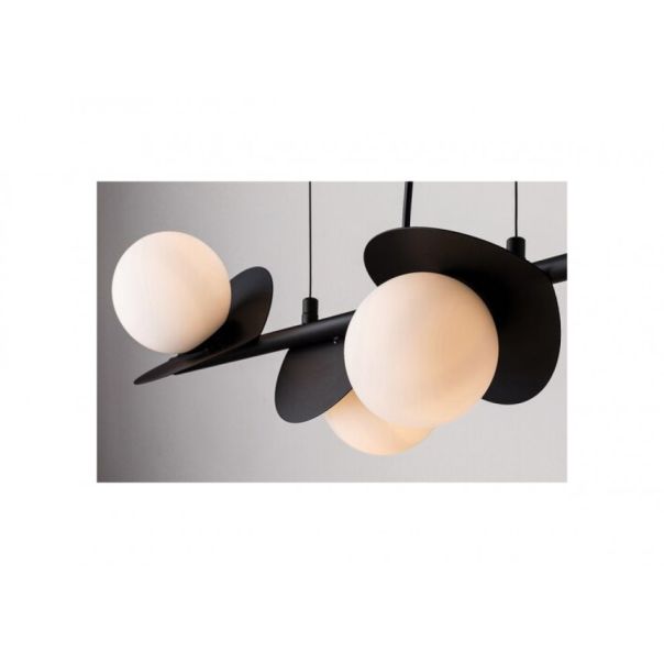 Rabalux Visilica Jules G9 4x MAX 5W crna (72225) - RAS003193A00000