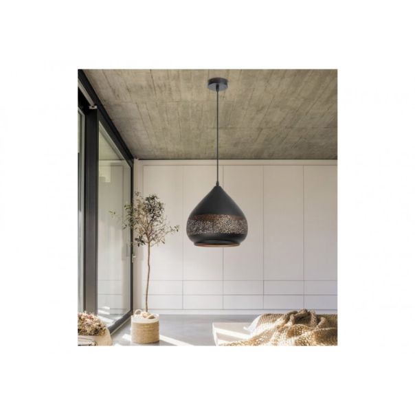 Rabalux Visilica Kaia E27 1x MAX 40W crna (2278) - 2278-1-1