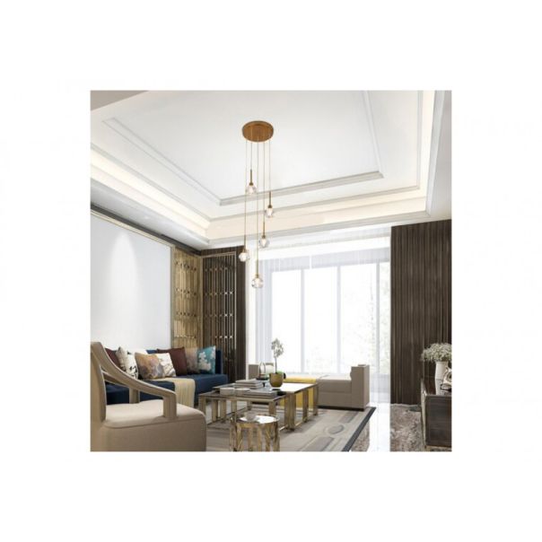 Rabalux Visilica Kassia G9 5X MAX 5W zlatna (5396) - 5396