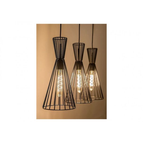 Rabalux Visilica Leandros E27 3x MAX 40W mat crno (72006) - 72006