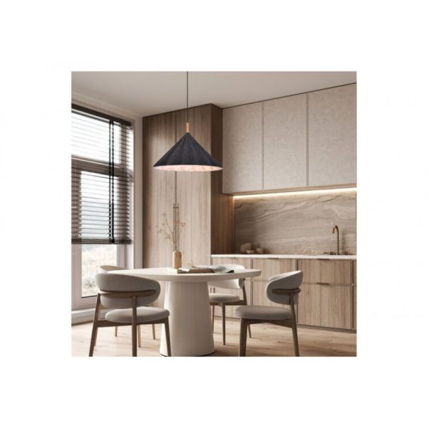 Rabalux Visilica Linavo E27 1x MAX 40W crna (72164) - RAS003326A00000