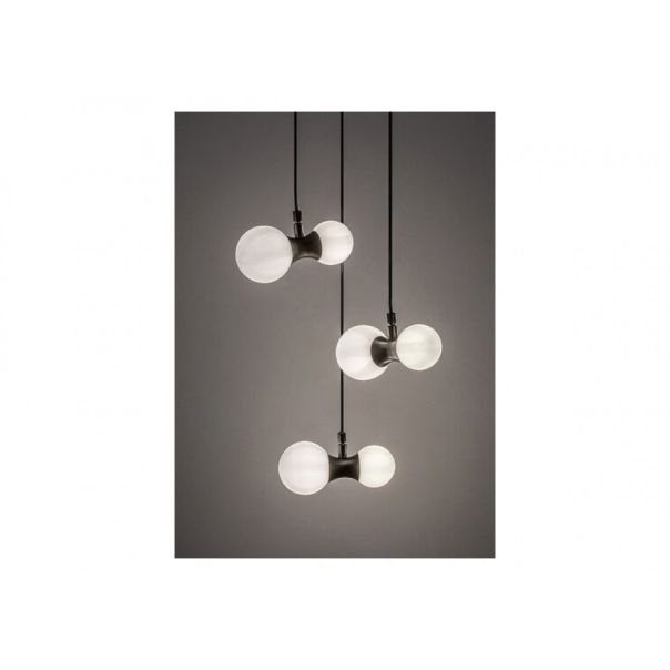 Rabalux Visilica Lition G9 6x MAX 28W crna (72300) - RAS002950A00000