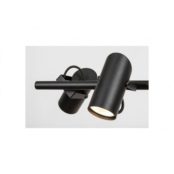 Rabalux Visilica Maximilian GU10 6x MAX 25W mat crno (73045) - RAS002787A00000