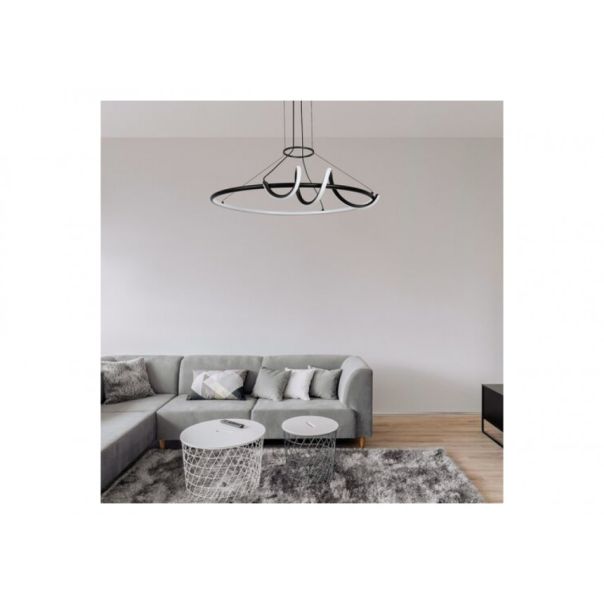 Rabalux Visilica Menazi LED 46W crna (72022) - RAS003177A00000