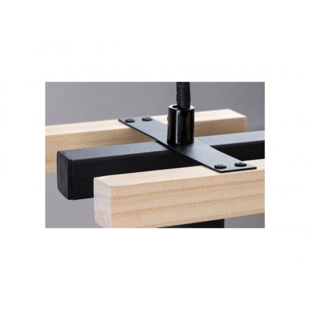 Rabalux Visilica Niylah E27 1x MAX 25W crna (72081) - 72081