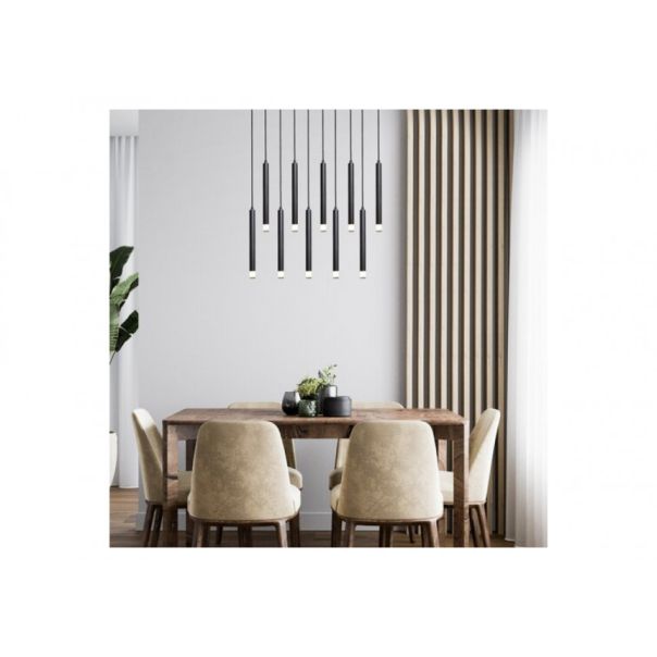 Rabalux Visilica Ramira G9 10x MAX 5W crna (72364) - RAS003215A00000