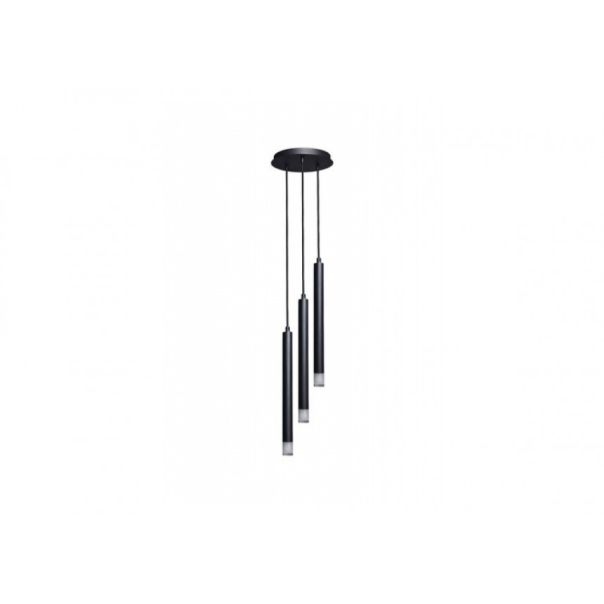 Rabalux Visilica Ramira G9 3x MAX 5W crna (72358) - RAS003209A00000