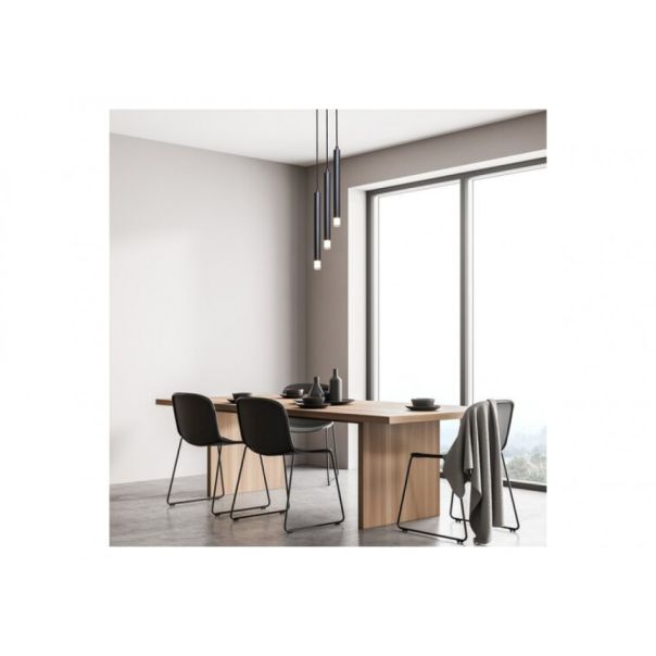 Rabalux Visilica Ramira G9 3x MAX 5W crna (72358) - RAS003209A00000