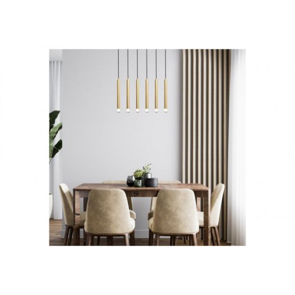 Rabalux Visilica Ramira G9 6x MAX 5W zlatna (72363) - RAS003214A00000