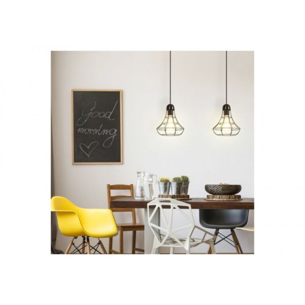 Rabalux Visilica Ramsey E27 1x MAX 60W crna (4649) - 4649-1