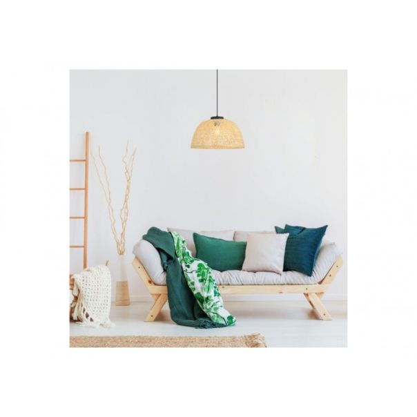 Rabalux Visilica Rattan E27 1x MAX 25W crna (72025) - 72025