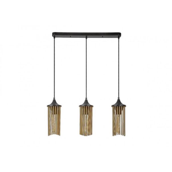 Rabalux Visilica Roxas E27 3x MAX 40W mat crno (72153) - RAS002843A00000