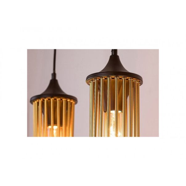 Rabalux Visilica Roxas E27 3x MAX 40W mat crno (72153) - RAS002843A00000