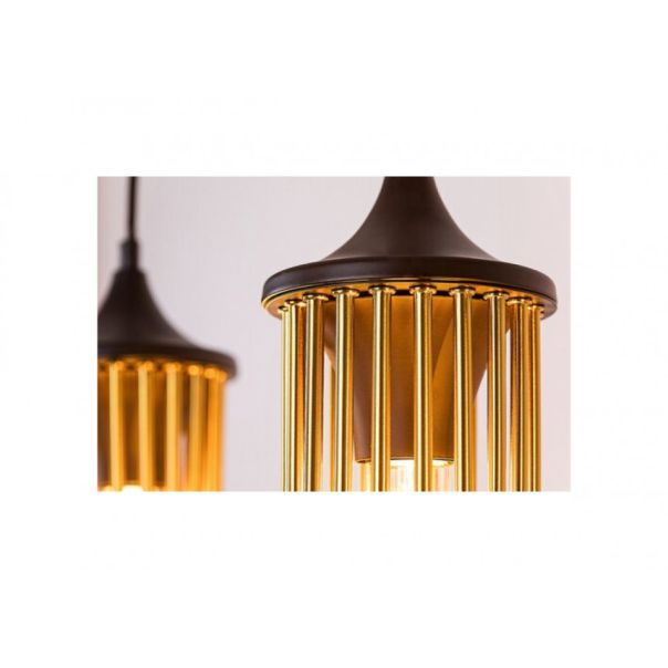 Rabalux Visilica Roxas E27 3x MAX 40W mat crno (72153) - RAS002843A00000