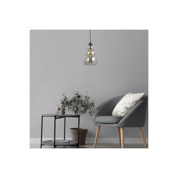 Rabalux Visilica Salvatore E27 1x MAX 40W crna (72211) - RAS002878A00000