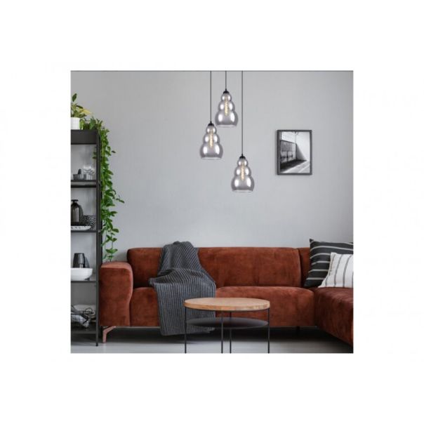 Rabalux Visilica Salvatore E27 3x MAX 40W crna (72213) - RAS002879A00000