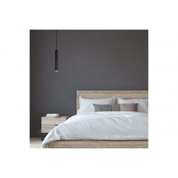 Rabalux Visilica Senobia GU10 1X MAX 5W crna (73036) - RAS002719A00000