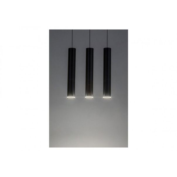 Rabalux Visilica Senobia GU10 3X MAX 5W crna (73037) - RAS002720A00000