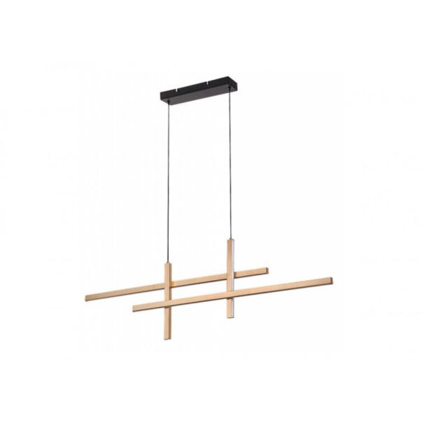 Rabalux Visilica Severine LED 40W crno zlato (72366) - RAS003217A00000