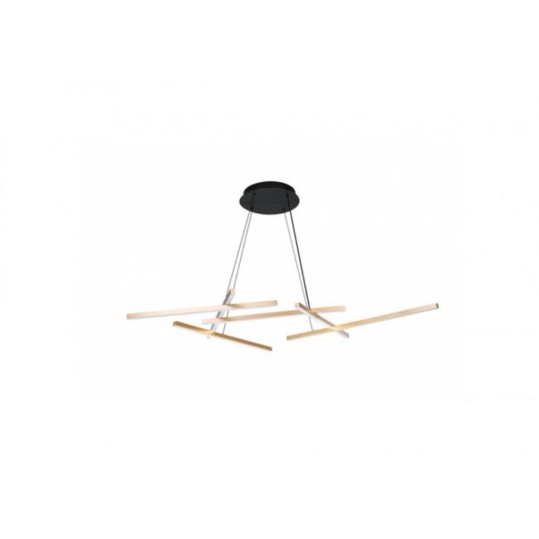 Rabalux Visilica Severine LED 40W crno zlato (72369) - RAS003220A00000