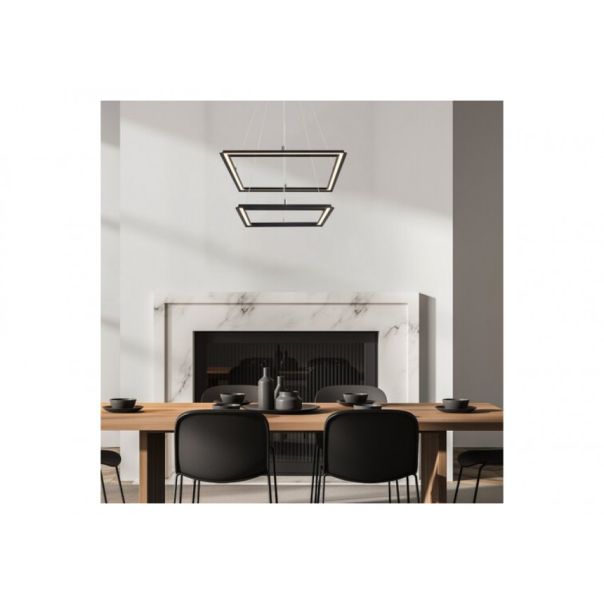 Rabalux Visilica Sidona LED 48W crna (72243) - RAS002767A00000