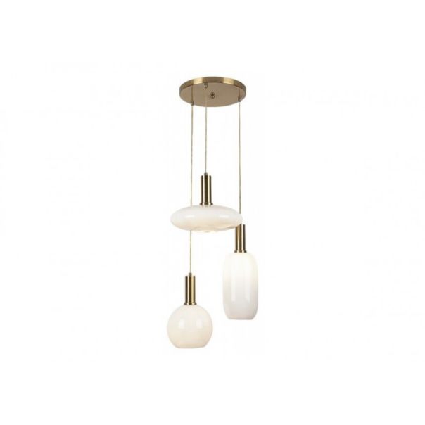 Rabalux Visilica Sinopia E27 3x MAX 60W zlatna (5225) - 5225