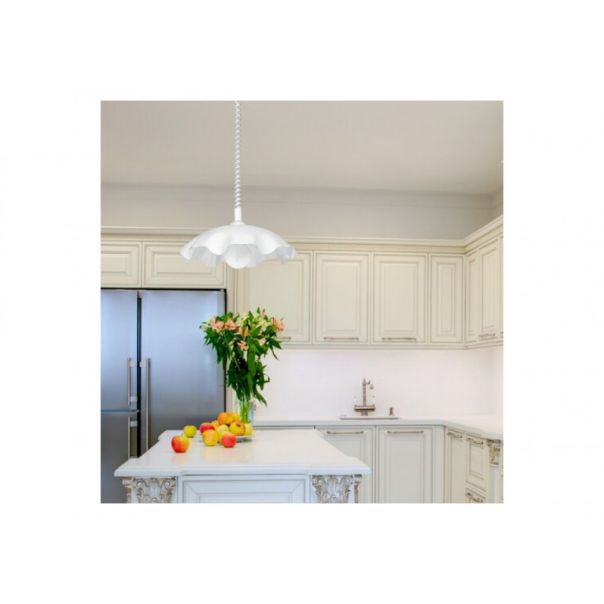 Rabalux Visilica Smerlato E27 1x MAX 60W bela (4675) - 4675