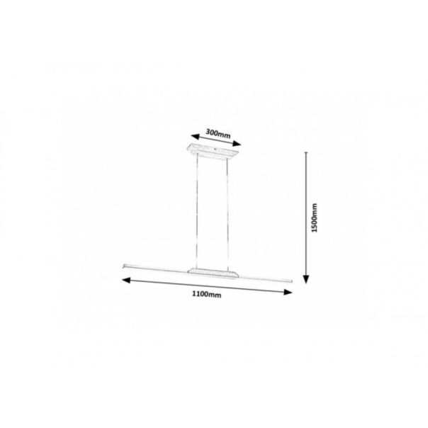 Rabalux Visilica Tamur LED 26W bukva (72084) - 72084