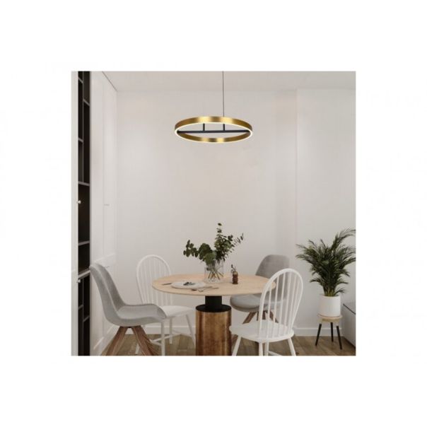 Rabalux Visilica Thric LED 42W crno zlato (72221) - RAS002936A00000