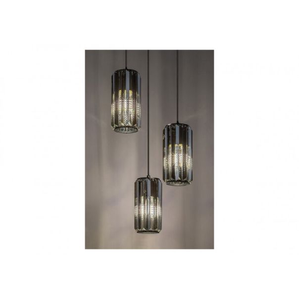 Rabalux Visilica Veness E27 3x MAX 40W mat crno (72255) - RAS002525A00000