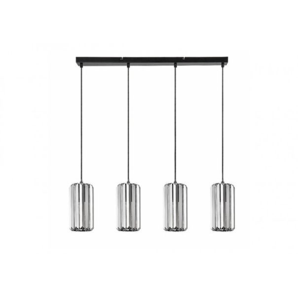 Rabalux Visilica Veness E27 4x MAX 40W mat crno (72256) - RAS002561A00000