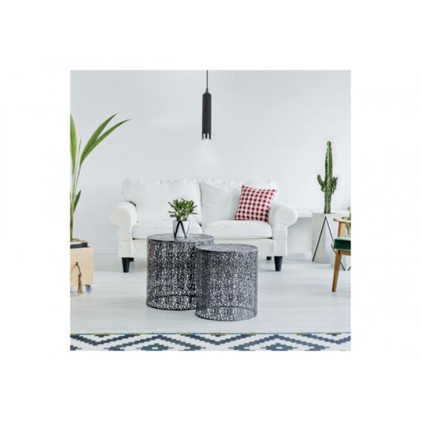 Rabalux Visilica Zircon GU10 1X MAX 5W mat crno (5076) - 5076