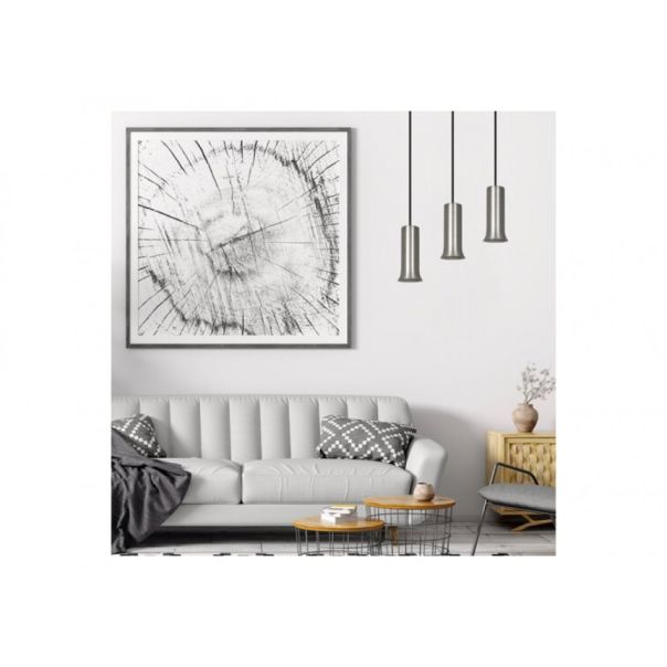 Rabalux Visilica Zuriel E27 1x MAX 40W brušeni hrom (72015) - 72015