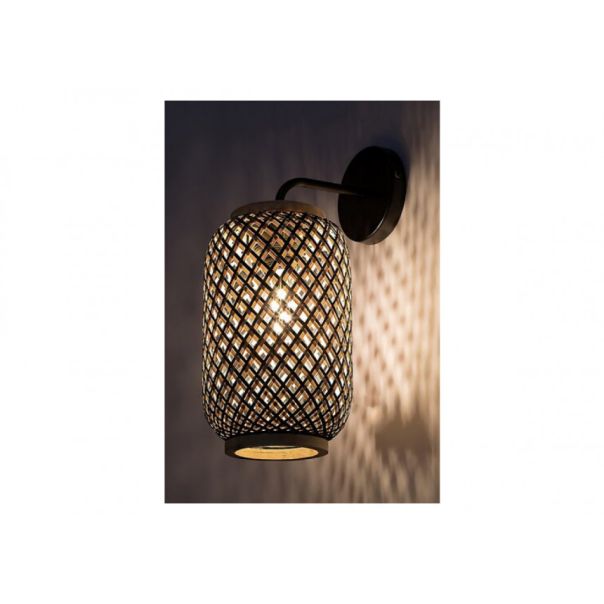 Rabalux Zidna lampa Adalla E27 1x MAX 40W mat crno (71091) - 71091