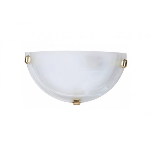 Rabalux Zidna lampa Alabastro E27 1x MAX 60W belo staklo - alabaster (3001) - 3001-1