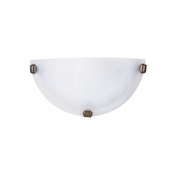 Rabalux Zidna lampa Alabastro E27 1x MAX 60W belo staklo - alabaster (3003) - 3003