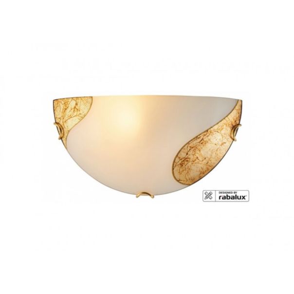 Rabalux Zidna lampa Art gold E27 1x MAX 60W bela (1940) - 1940