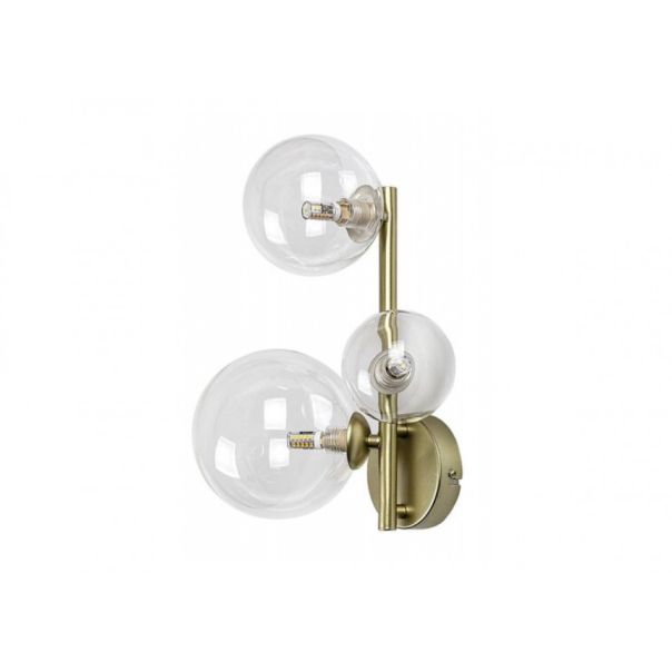 Rabalux Zidna lampa Aslov G9 3X MAX 28W zlatna (71299) - RAS002925A00000