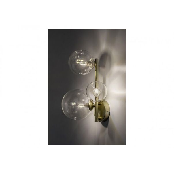 Rabalux Zidna lampa Aslov G9 3X MAX 28W zlatna (71299) - RAS002925A00000