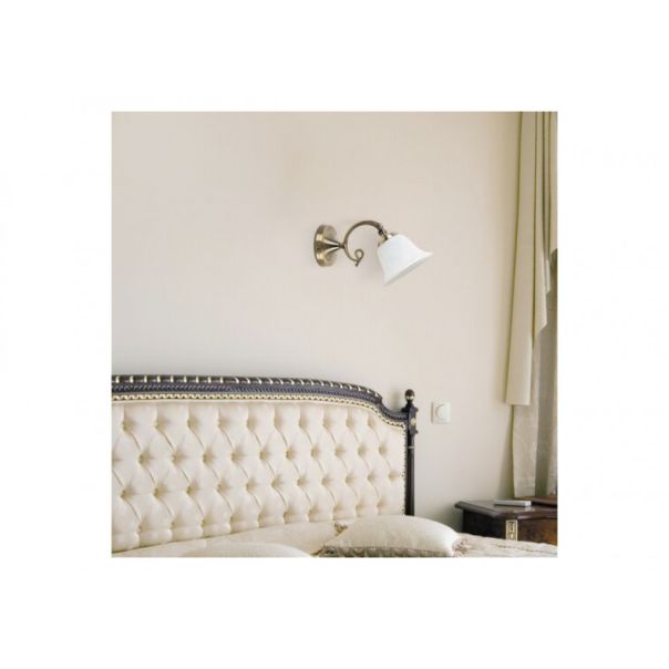 Rabalux Zidna lampa Beckworth E14 1x MAX 40W bronzana (7131) - 7131