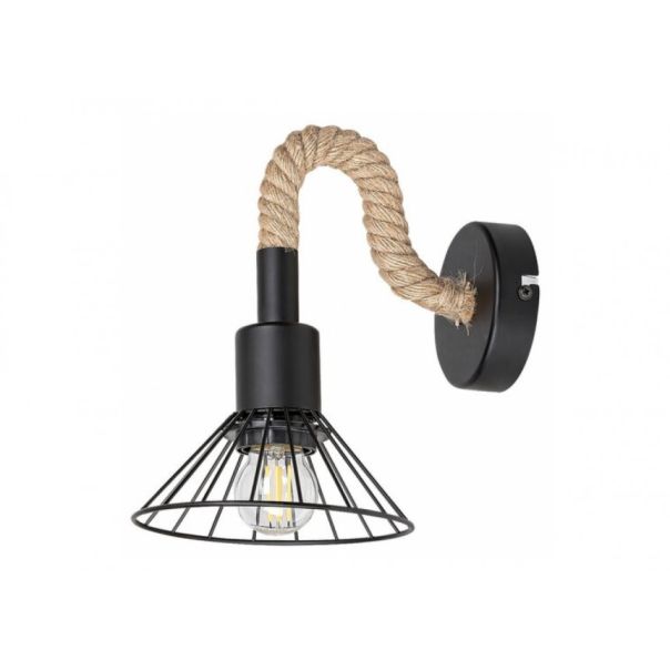 Rabalux Zidna lampa Daryl E27 1x MAX 40W crna (5270) - 5270